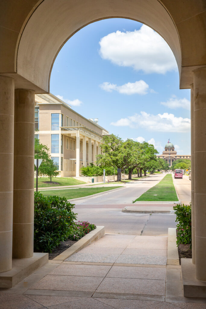 Albritton Bell Tower at Texas A&M University in College Station, Texas. (Texas A&M University Division of Marketing &; Communications)